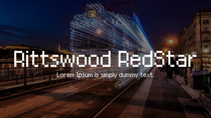 Rittswood RedStar Font