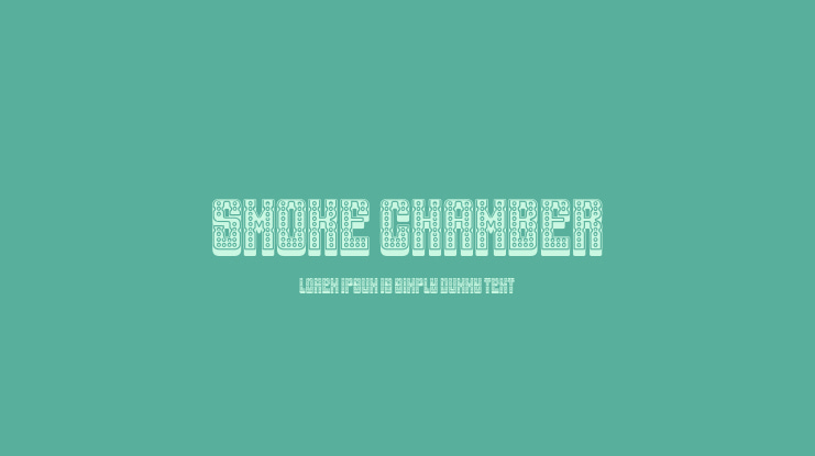 Smoke Chamber Font