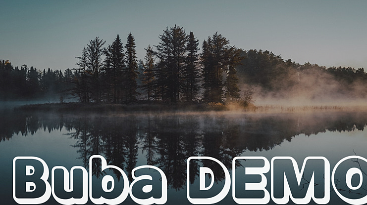 Buba DEMO Font Family