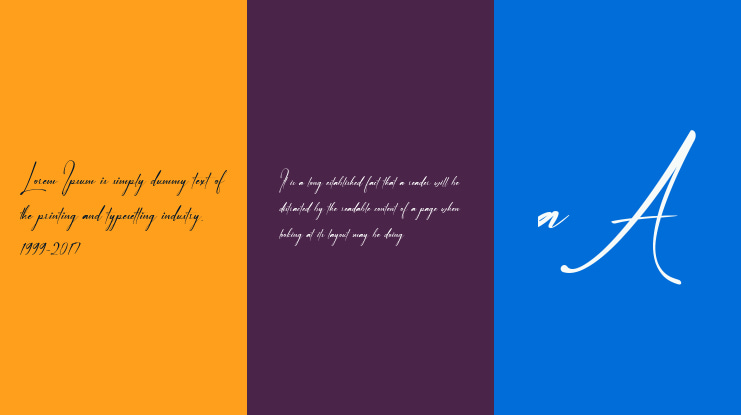 Arinttika Signature Demo Font