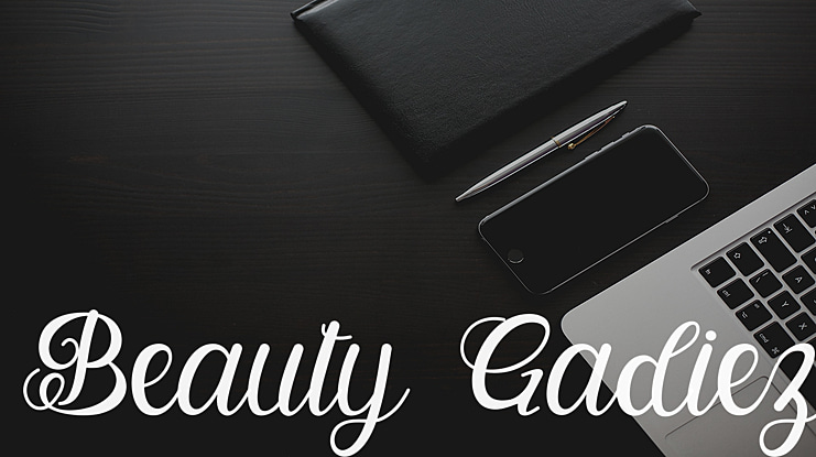Beauty Gadiez Font