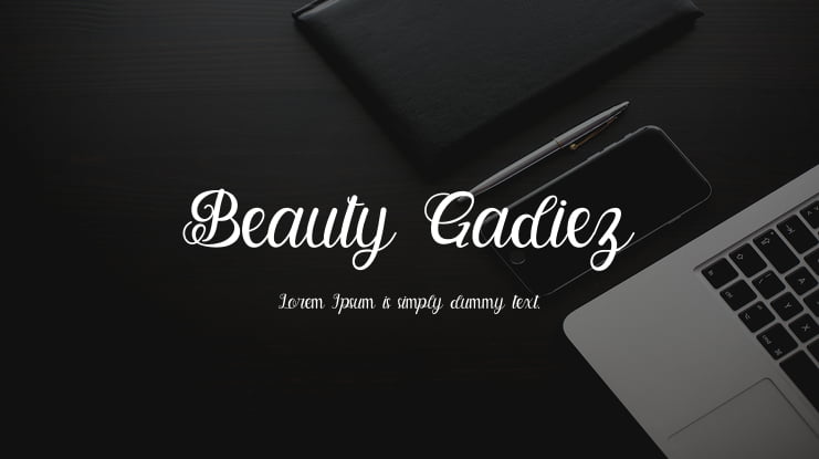 Beauty Gadiez Font