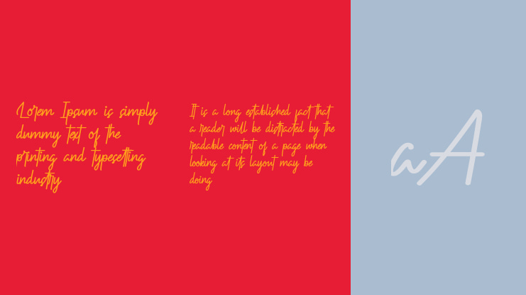 Outrageous Demo Font