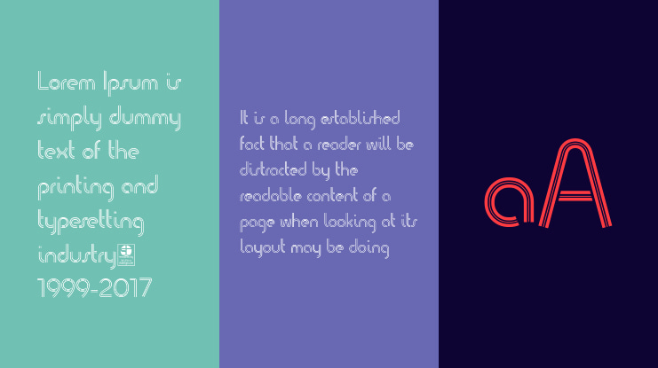 Quesat Striped Demo Font