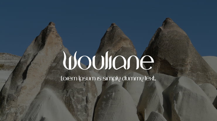 Wouliane Font
