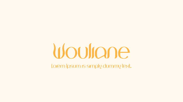 Wouliane Font