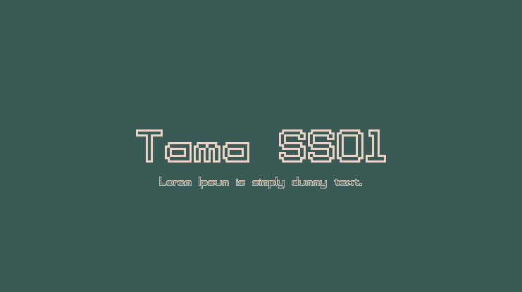 Tama SS01 Font Family
