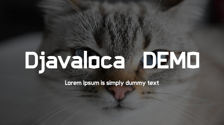 Djavaloca - DEMO Font Family