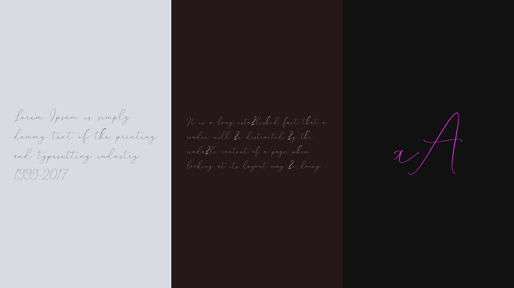 Mindline Script Demo Font Family