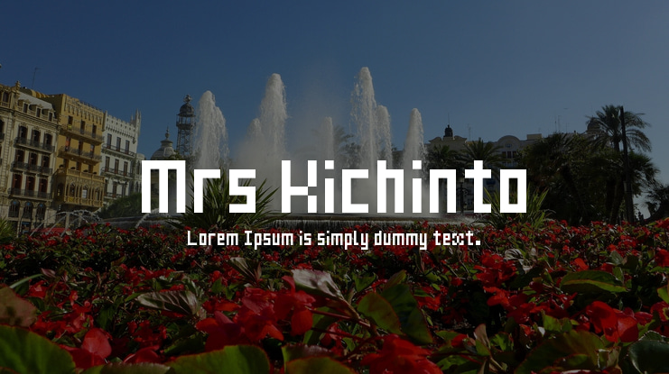 Mrs Kichinto Font