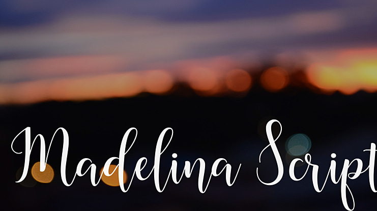 Madelina Font Family