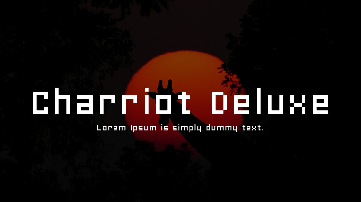Charriot Deluxe Font