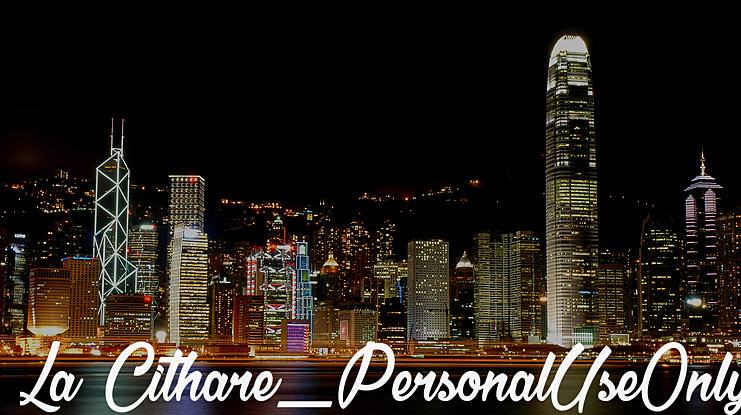 La Cithare_PersonalUseOnly Font