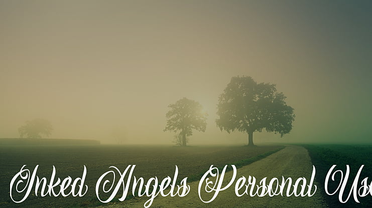 Inked Angels Personal Use Font