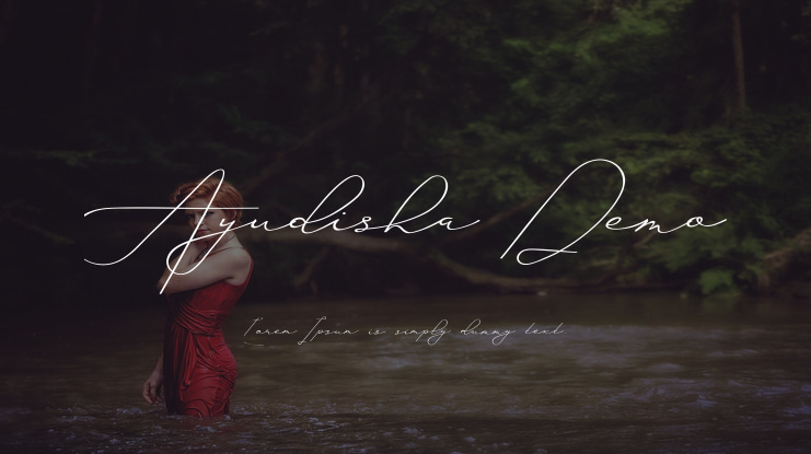 Ayudisha Demo Font
