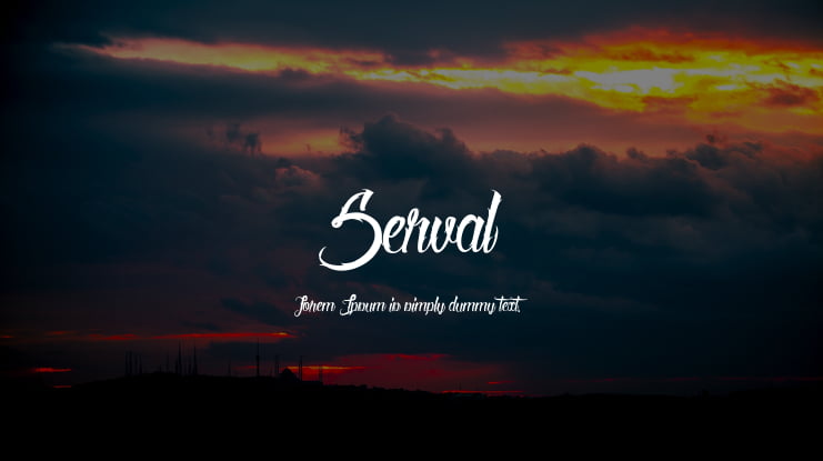 Serval Font Family