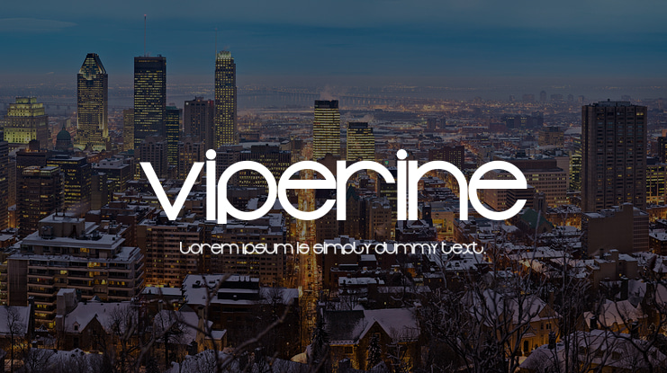 viperine Font