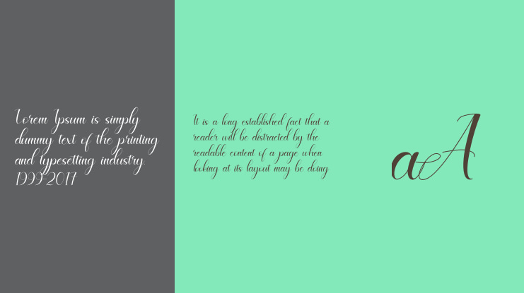 Celinya Personal Use Font