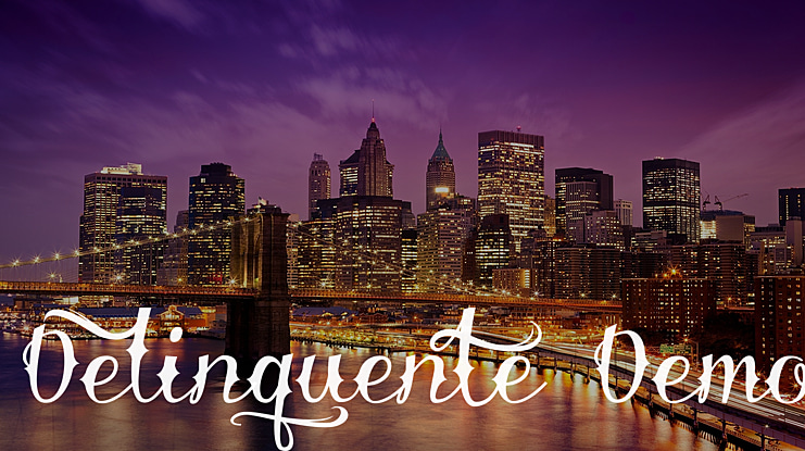 Delinquente Demo Font Family