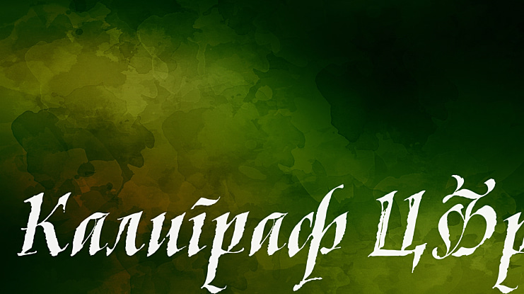 Kaligraf Cyr Font Family