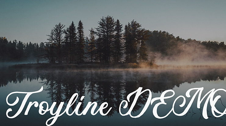 Troyline DEMO Font