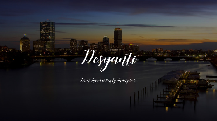 Desyanti Font