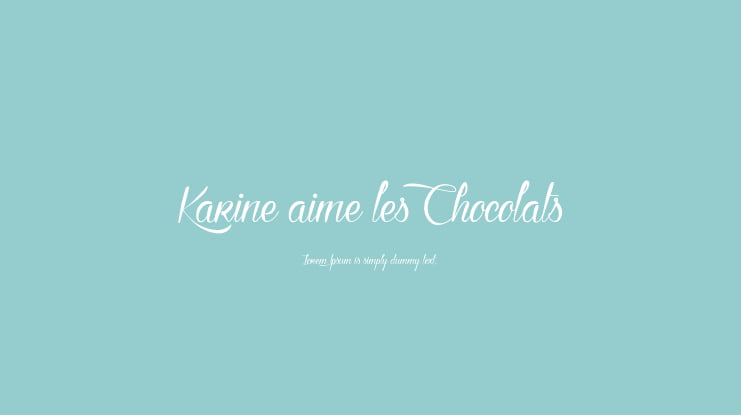 Karine aime les Chocolats Font