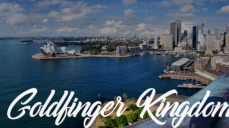 Goldfinger Kingdom Font