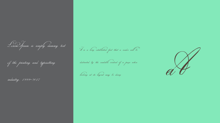 Indenture English Penman Demo Font