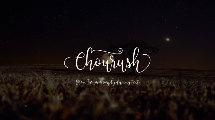Chourush Font