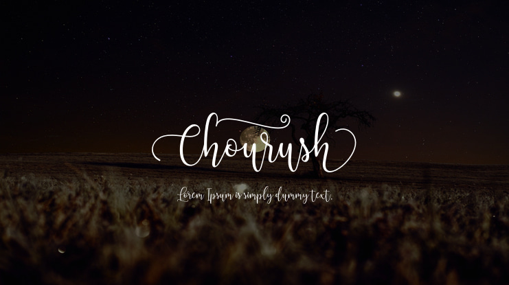 Chourush Font
