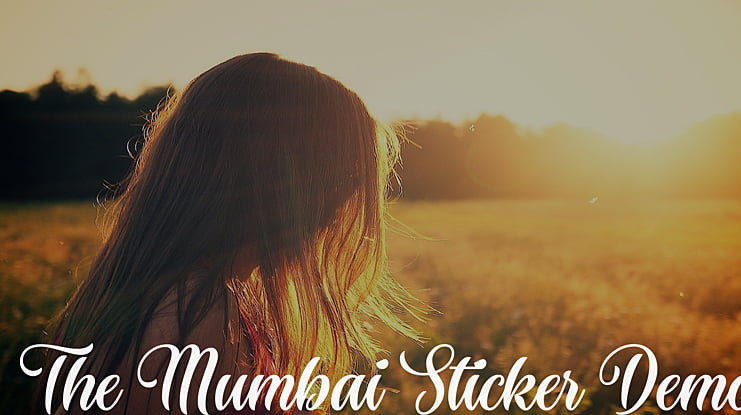The Mumbai Sticker Demo Font Family