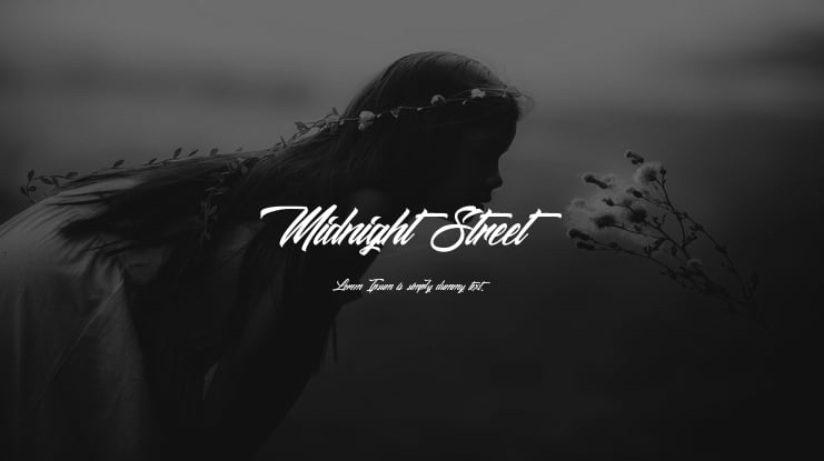 Midnight Street Font