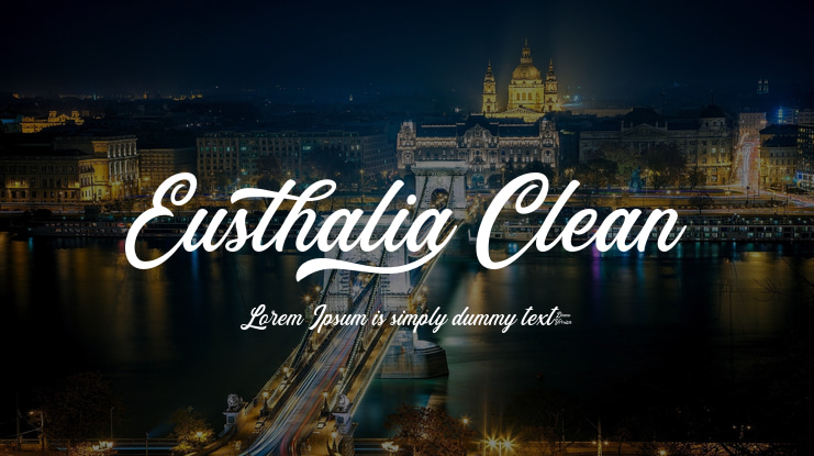 Eusthalia Clean Font