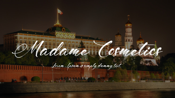 Madame Cosmetics Font