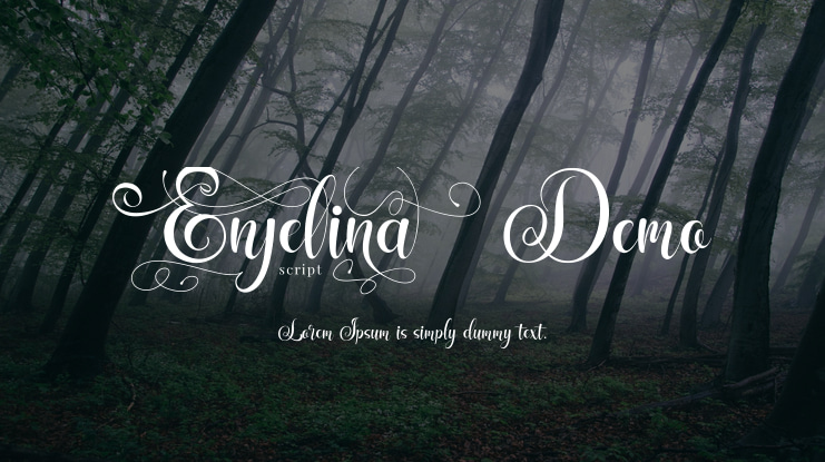 Enjelina Demo Font