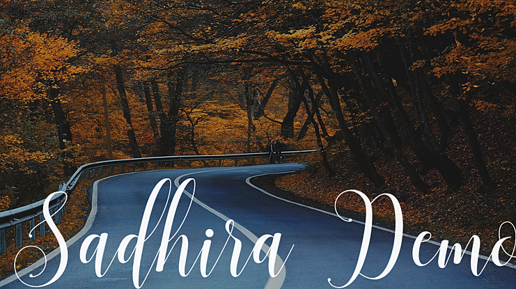 Sadhira Demo Font