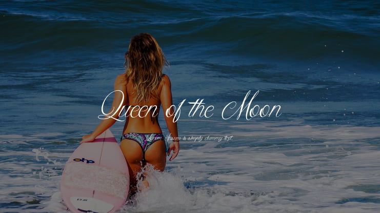 Queen of the Moon Font Family