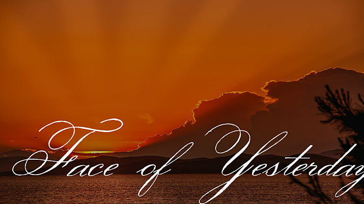 Face of Yesterday Font