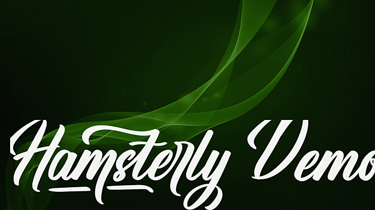 Hamsterly Demo Font