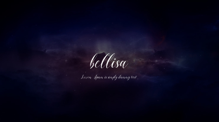 bellisa Font