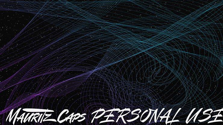 Mauritz Caps PERSONAL USE Font Family