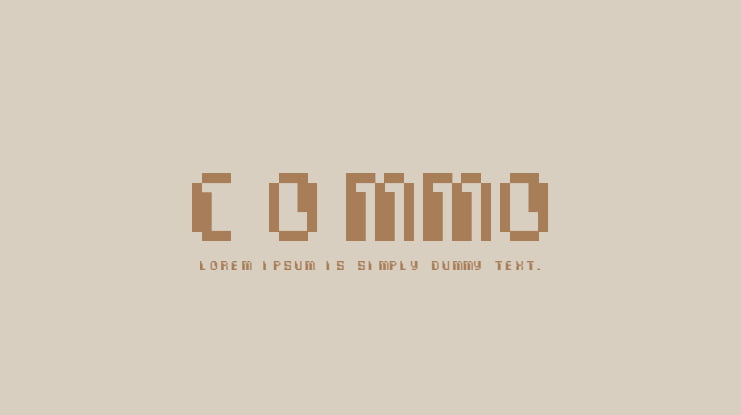 Commo Font Family