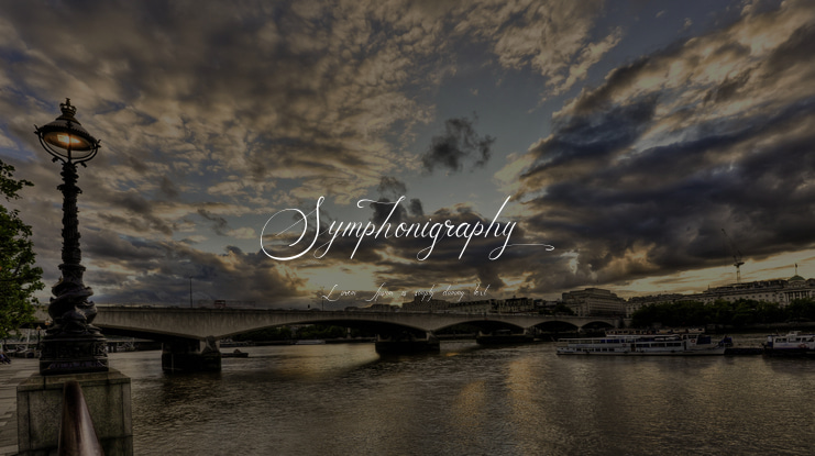 Symphonigraphy Font