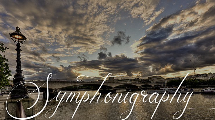 Symphonigraphy Font