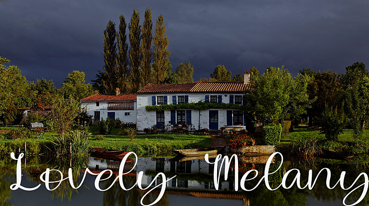 Lovely Melany Font