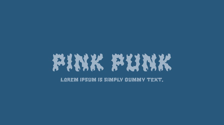 Pink Punk Font