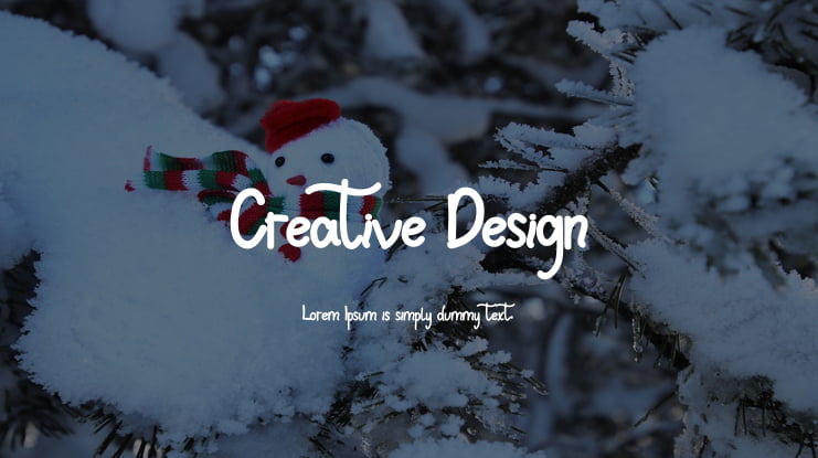 Creative Design Font