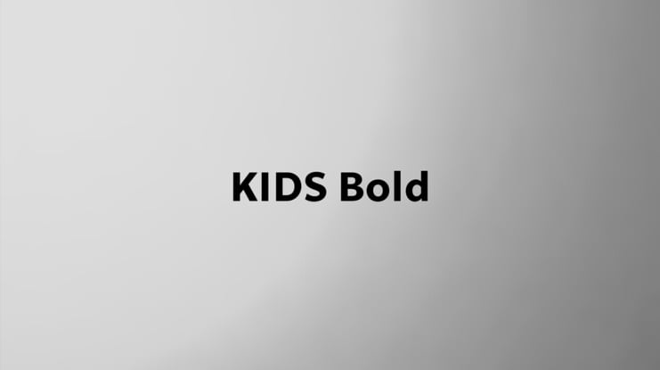 KIDS Font Family