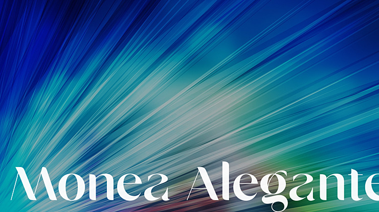 Monea Alegante Font